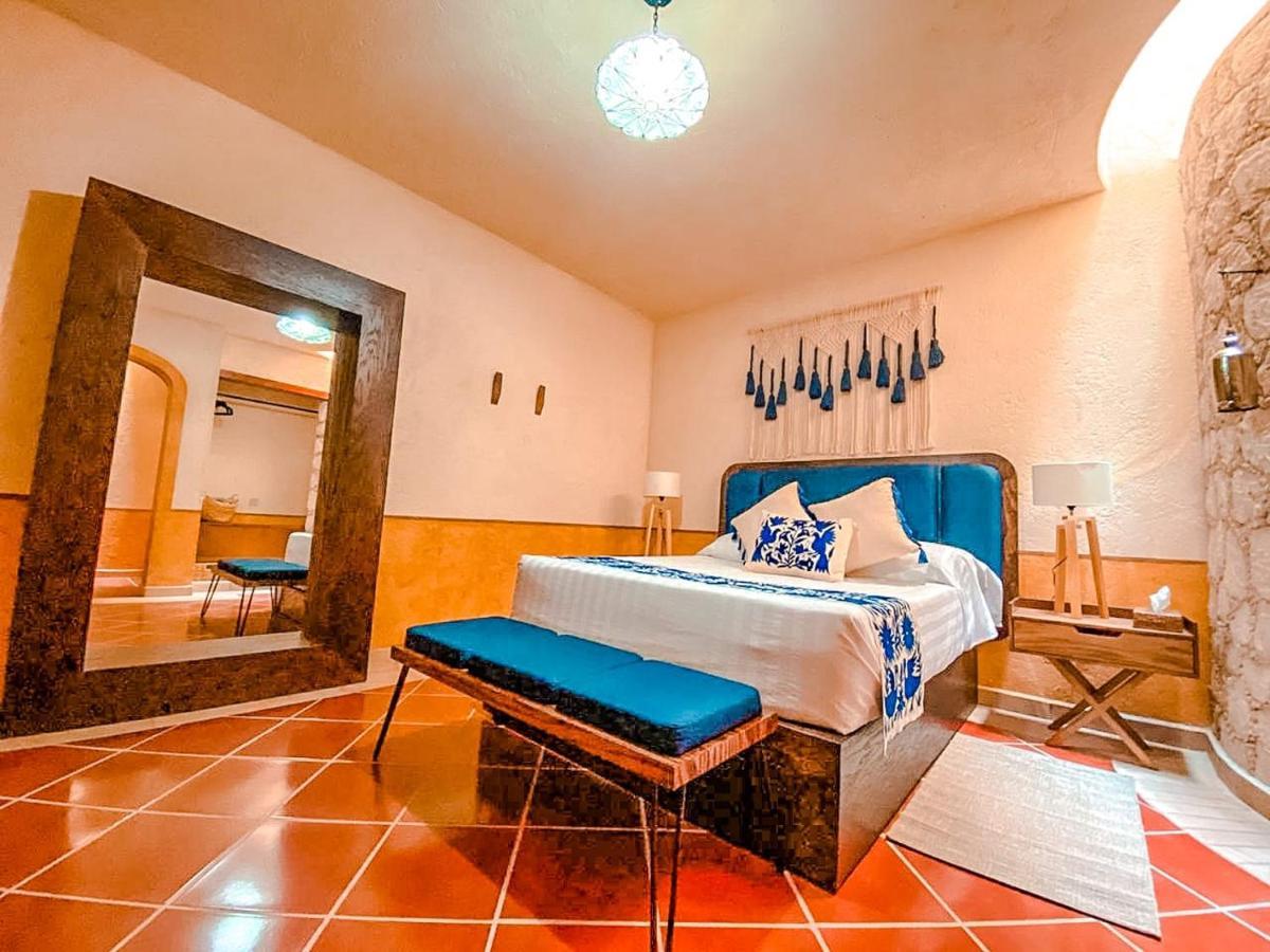 Hotel Boutique Santo Cuervo Берналь Экстерьер фото